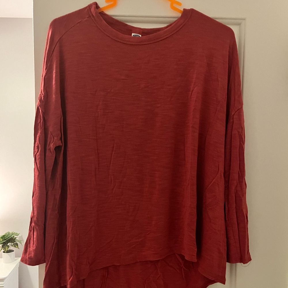 old navy luxe top